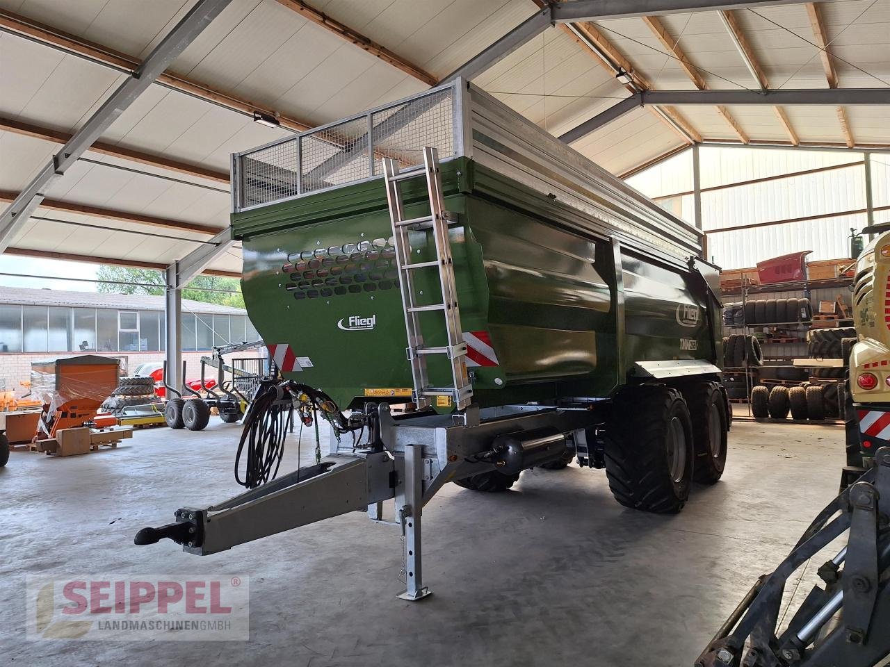 Muldenkipper типа Fliegl TMK 269 FOX PROFI, Neumaschine в Groß-Umstadt (Фотография 5)