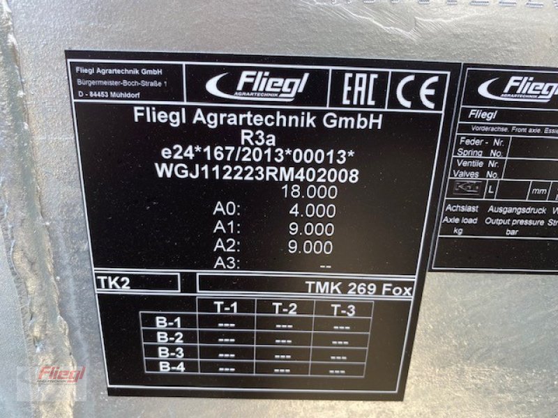 Muldenkipper of the type Fliegl TMK 269 Fox, Neumaschine in Mühldorf (Picture 13)