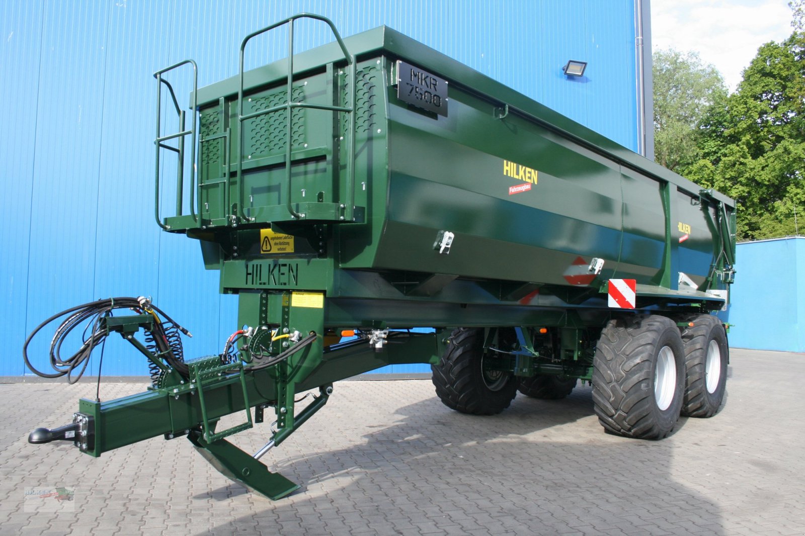 Muldenkipper του τύπου Hilken MKR 7500, Neumaschine σε Vorwerk (Φωτογραφία 7)