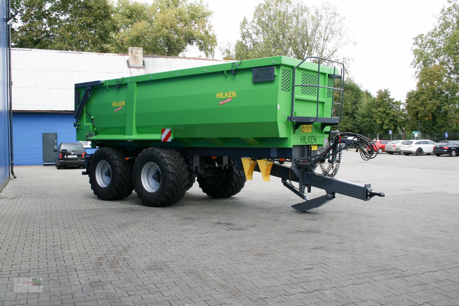 Muldenkipper typu Hilken Muldenkipper, MKR6500, Reifen 560/60R22,5, Häckselaufsätze 800mm, Neumaschine v Vorwerk (Obrázek 3)