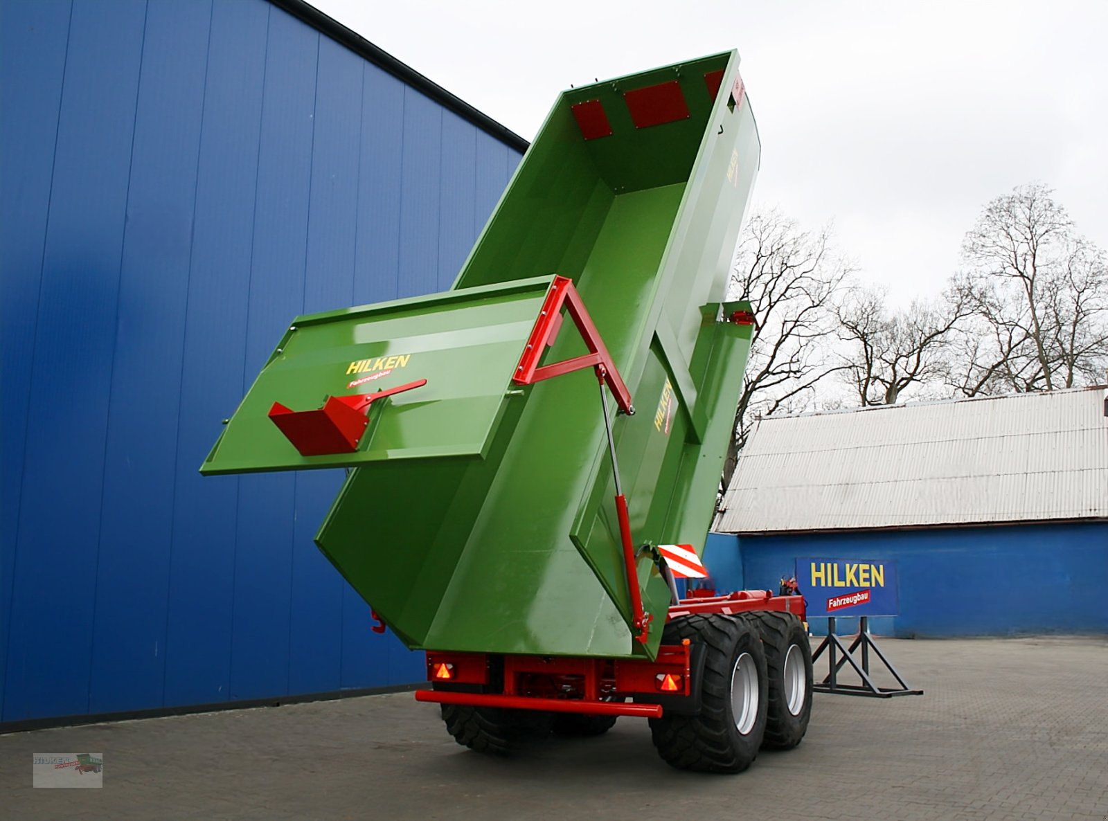 Muldenkipper typu Hilken Muldenkipper, MKR6500, Reifen 560/60R22,5, Häckselaufsätze 800mm, Neumaschine v Vorwerk (Obrázek 11)