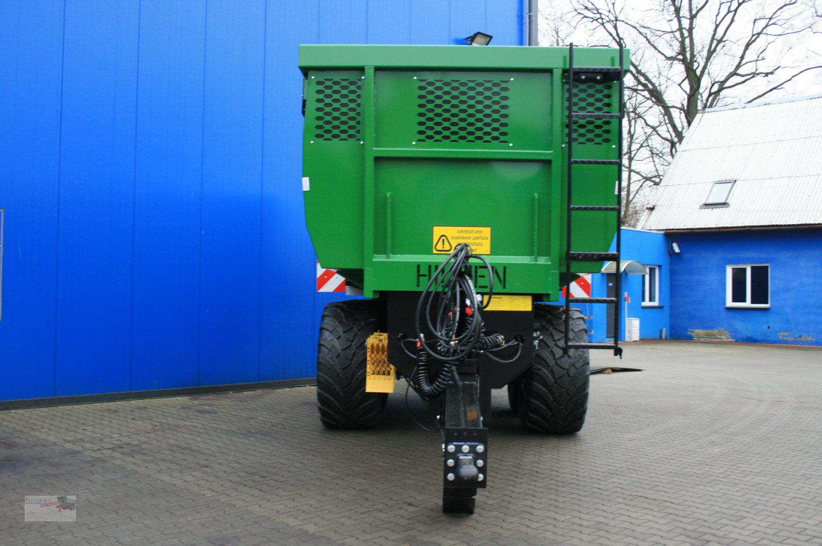 Muldenkipper van het type Hilken Muldenkipper, MKR6500, Reifen 560/60R22,5, Häckselaufsätze 800mm, Neumaschine in Vorwerk (Foto 7)