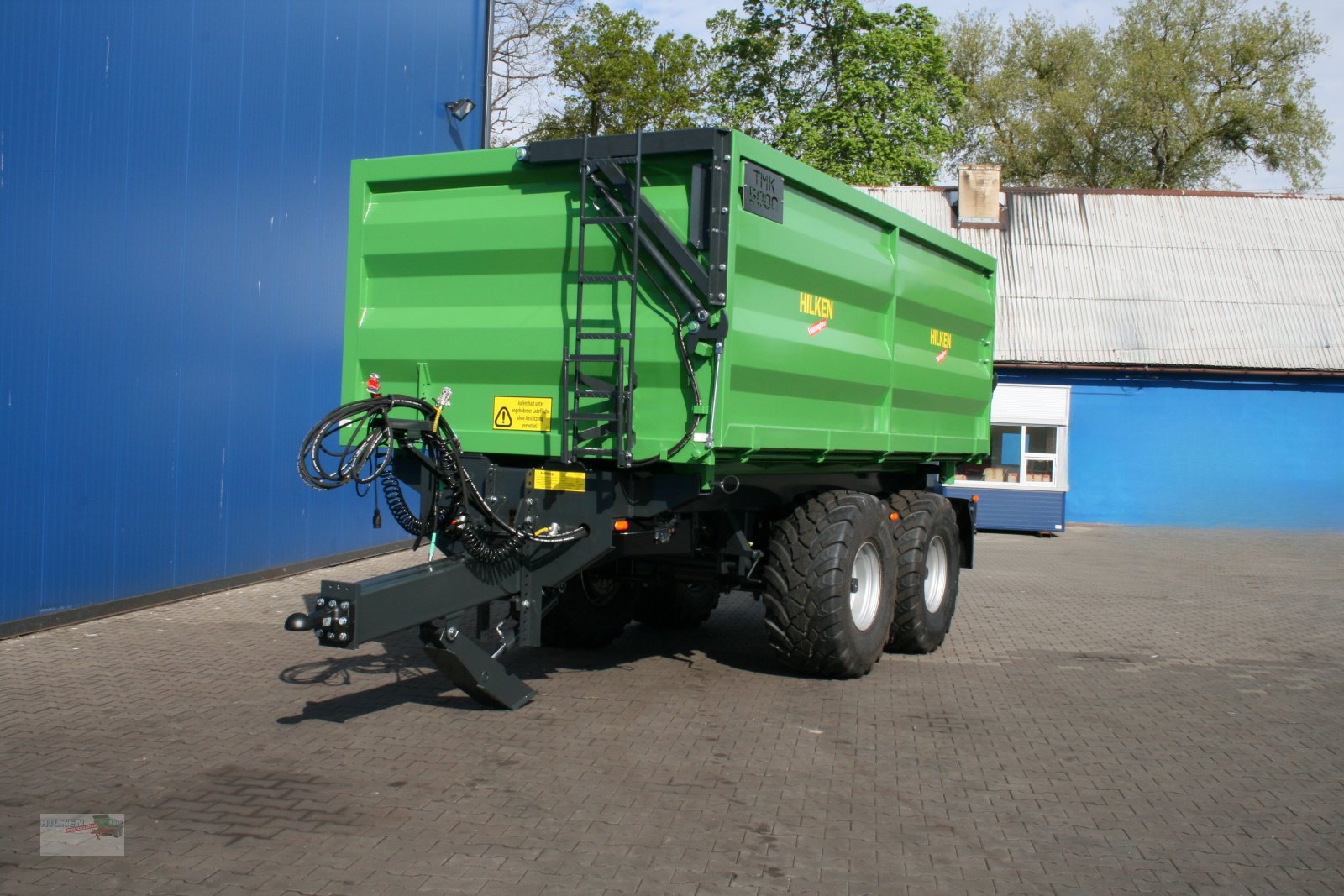 Muldenkipper typu Hilken Tandem-Muldenkipper, TMK5000, hydr. Seitenklappe, Ber. 560/60R22,5, Neumaschine v Vorwerk (Obrázek 3)