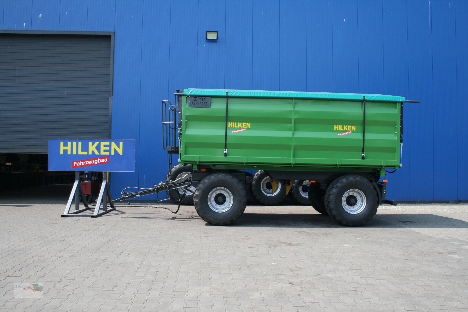 Muldenkipper tipa Hilken ZMK5000 Zweiachs-Muldenkipper, Reifen 560/60R22,5, Neumaschine u Vorwerk (Slika 3)