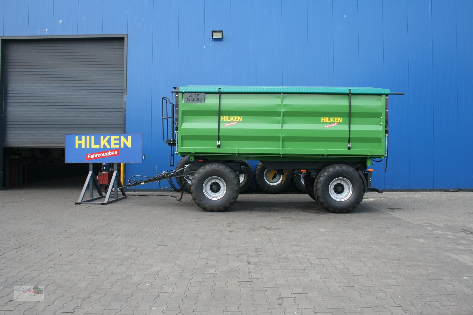 Muldenkipper tipa Hilken ZMK5000 Zweiachs-Muldenkipper, Reifen 560/60R22,5, Neumaschine u Vorwerk (Slika 6)