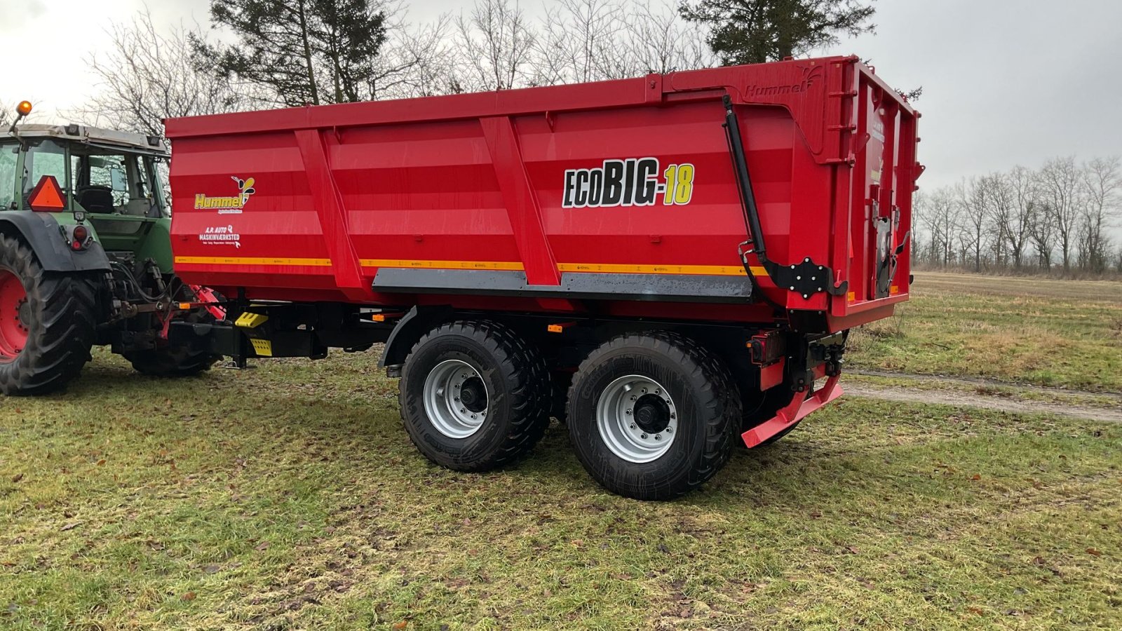 Muldenkipper vrste Hummel Eco big-18, Gebrauchtmaschine v Bording (Slika 2)