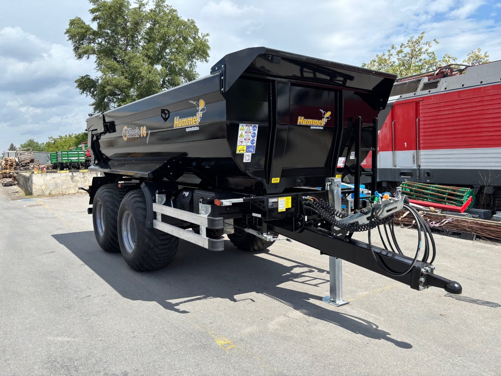 Muldenkipper del tipo Hummel T-ROCK 16, Neumaschine en Gerasdorf (Imagen 1)