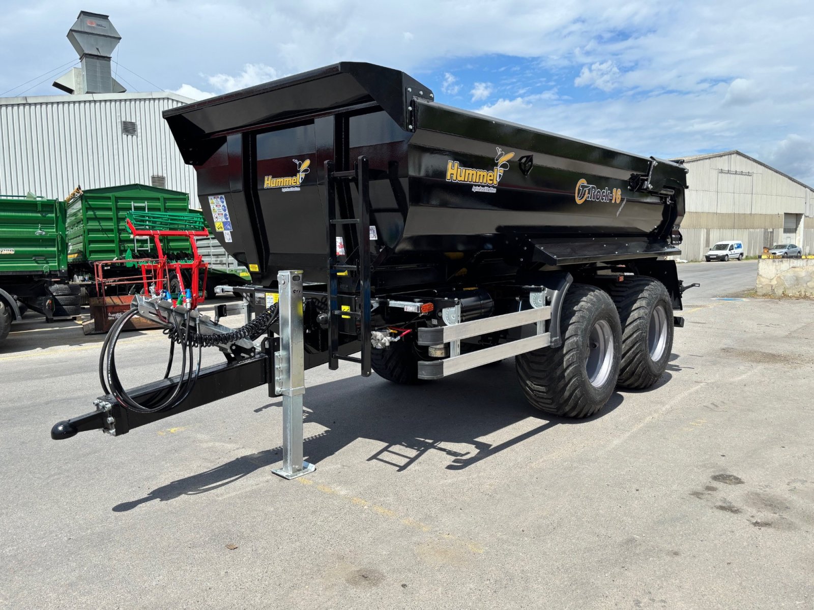 Muldenkipper del tipo Hummel T-ROCK 16, Neumaschine en Gerasdorf (Imagen 2)