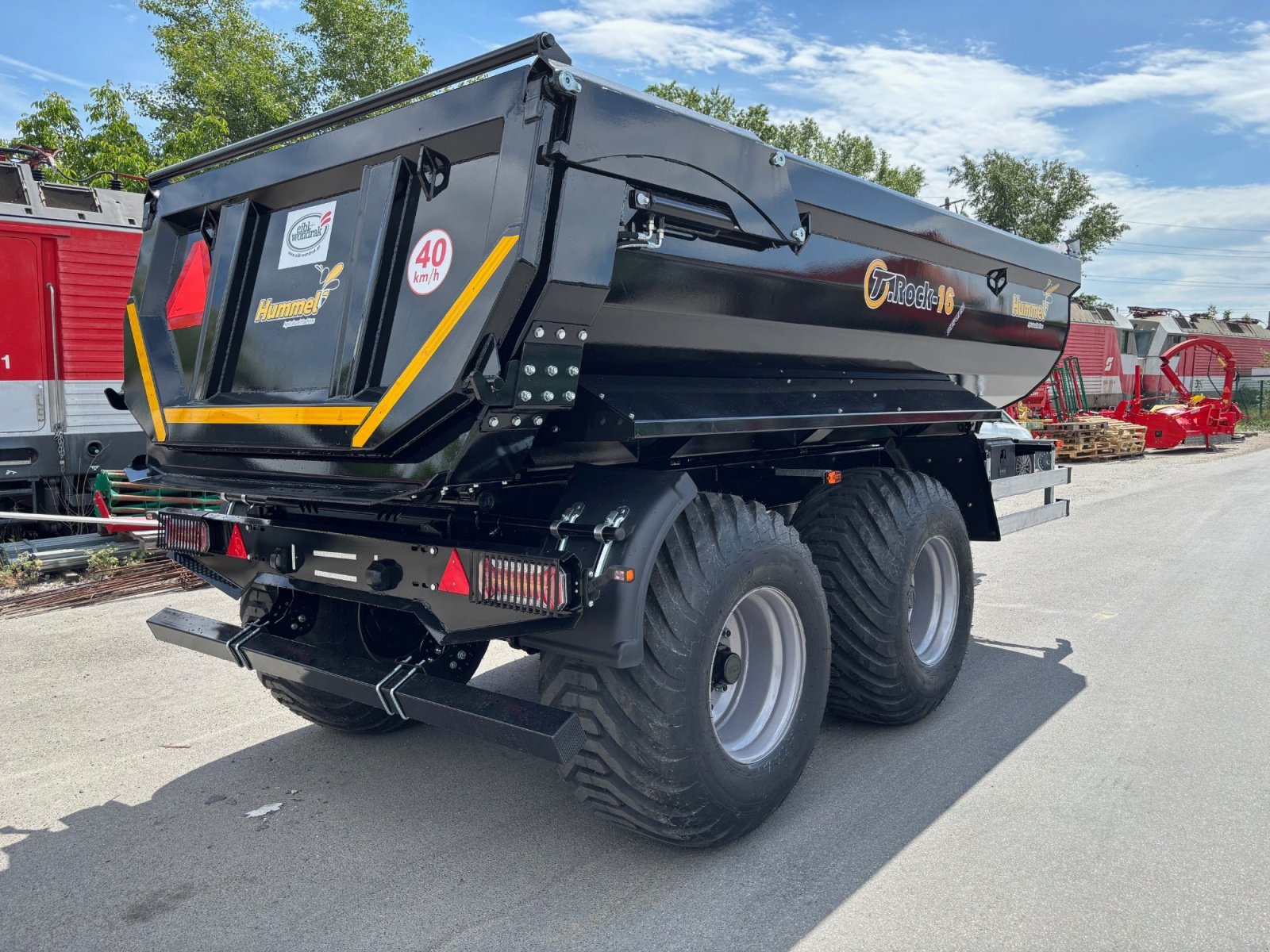 Muldenkipper del tipo Hummel T-ROCK 16, Neumaschine en Gerasdorf (Imagen 3)