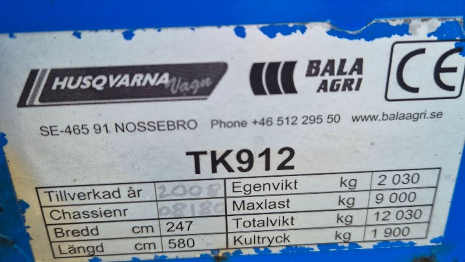 Muldenkipper a típus Husqvarna TK 912 tk912, Gebrauchtmaschine ekkor: Middelfart (Kép 5)