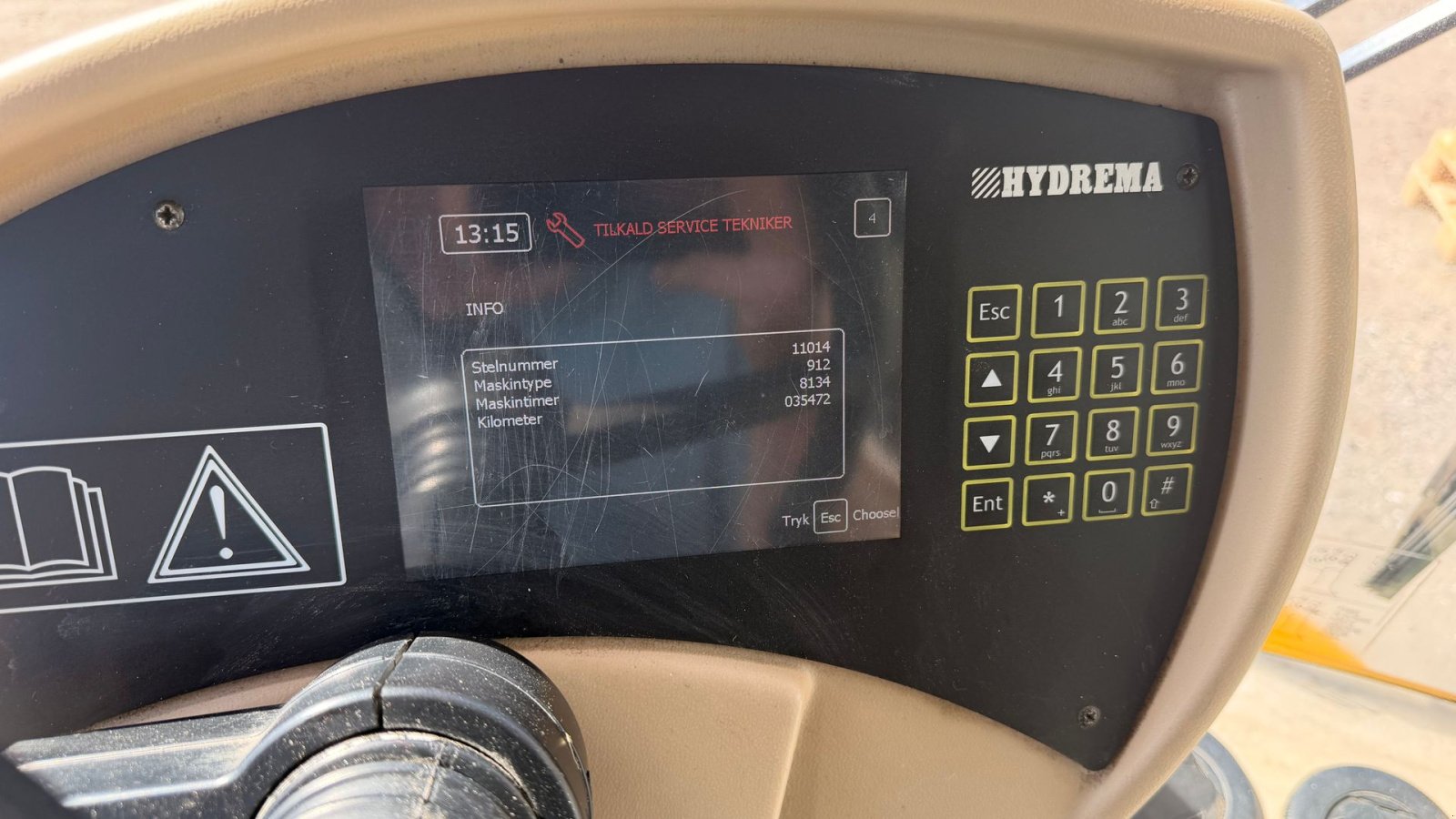 Muldenkipper vrste Hydrema 912DS Multitip 912DS med multitip samt centralsmøring, Gebrauchtmaschine v Dronninglund (Slika 11)