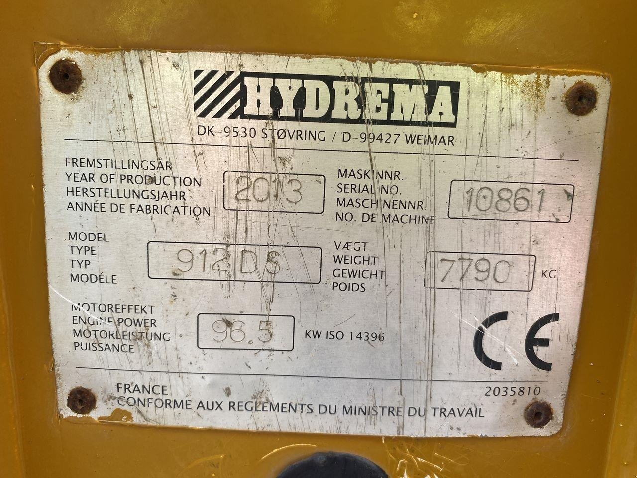 Muldenkipper типа Hydrema 912DS, Gebrauchtmaschine в Skive (Фотография 11)