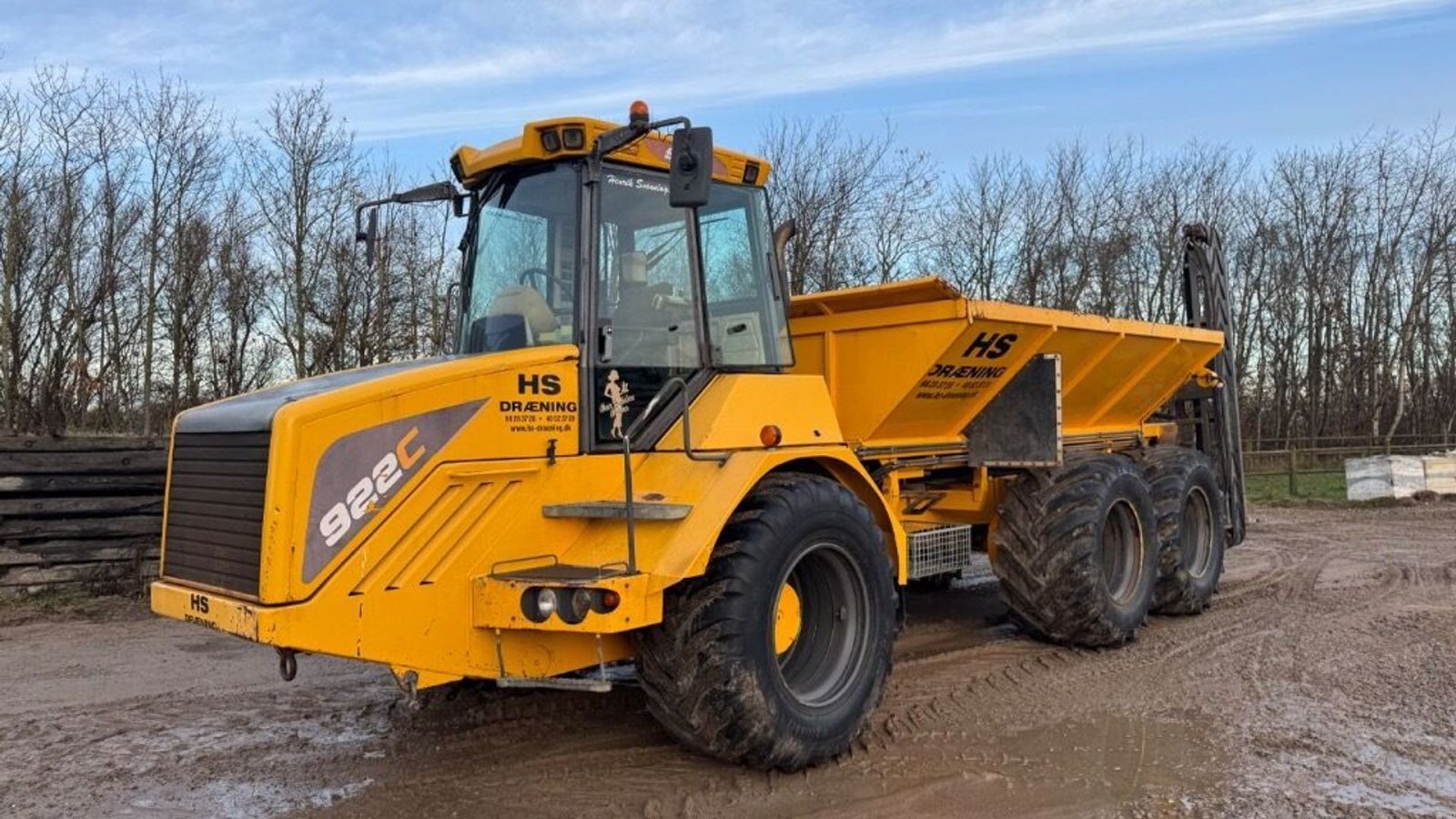 Muldenkipper typu Hydrema 922 C Ombygget til sandvogn, Gebrauchtmaschine v Rødovre (Obrázek 1)