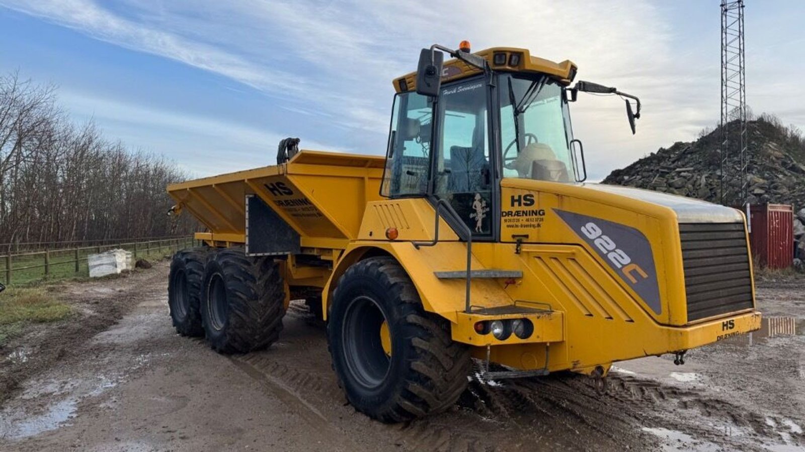 Muldenkipper typu Hydrema 922 C Ombygget til sandvogn, Gebrauchtmaschine v Rødovre (Obrázek 2)