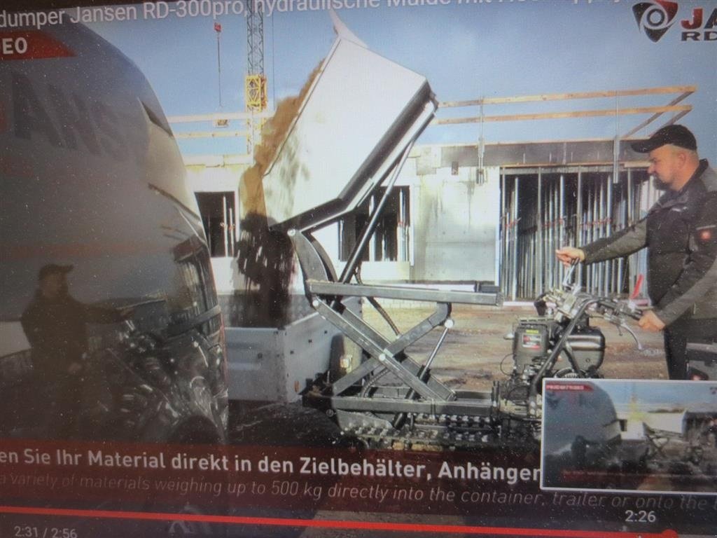 Muldenkipper типа Jansen RD-300Pro, Gebrauchtmaschine в Nørre Nebel (Фотография 3)
