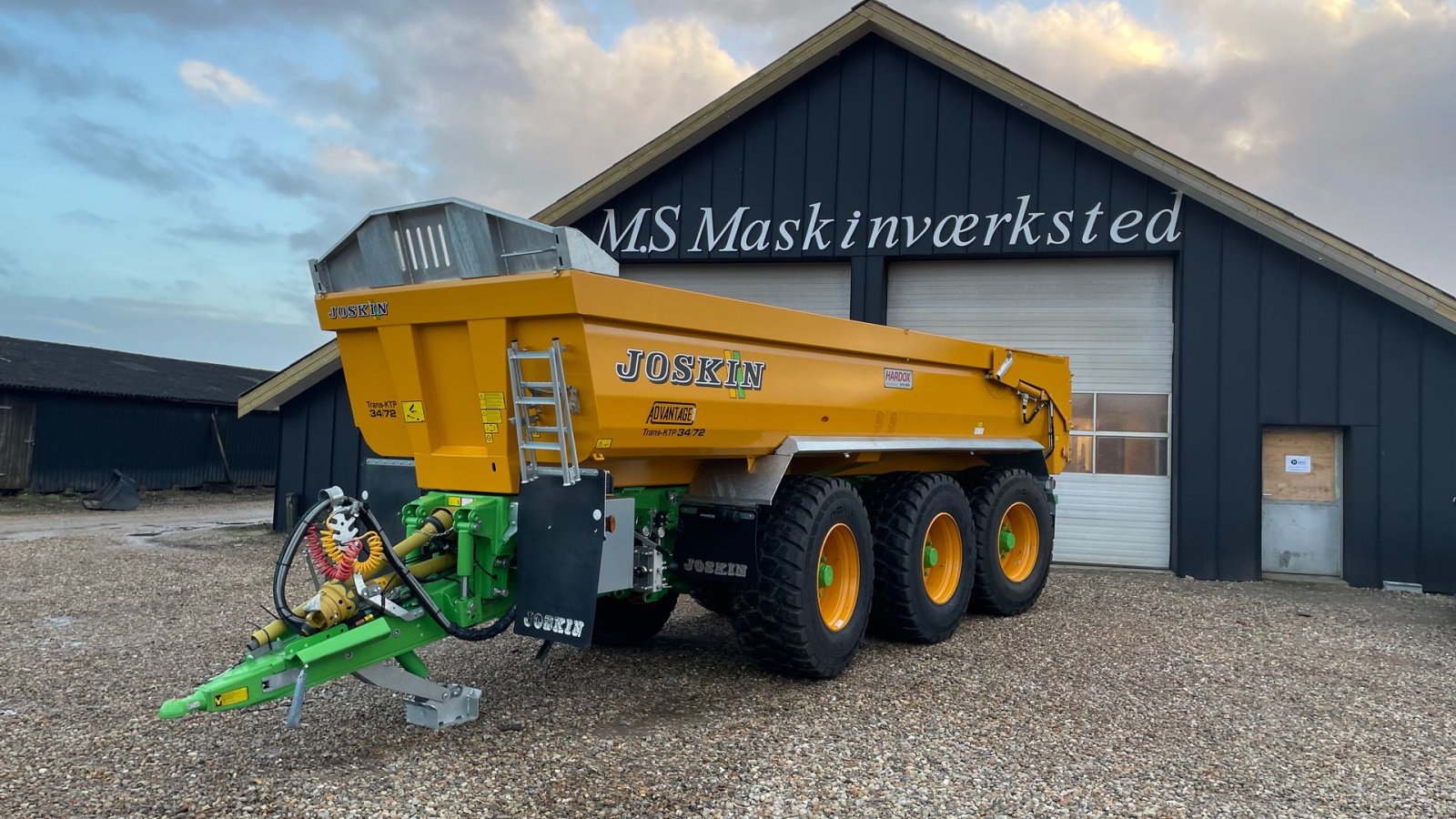 Muldenkipper от тип Joskin KTP 34/72, Gebrauchtmaschine в Hejnsvig (Снимка 1)