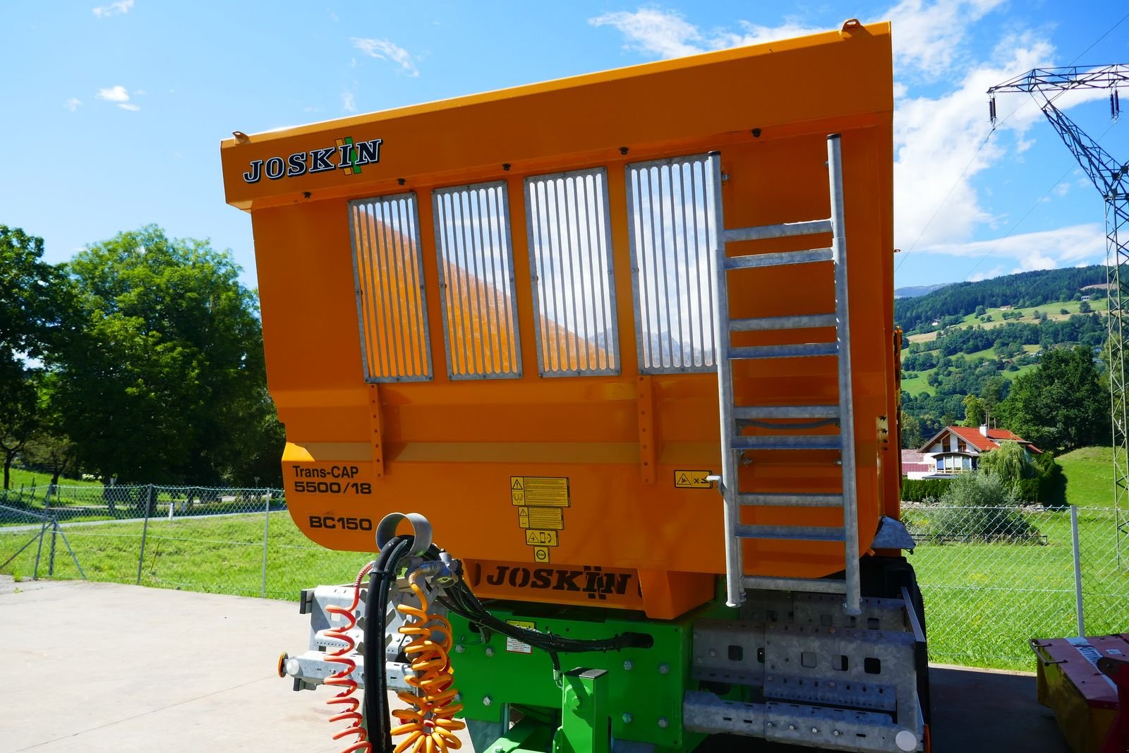 Muldenkipper typu Joskin Trans-Cap 5500/18, Gebrauchtmaschine v Villach (Obrázek 9)