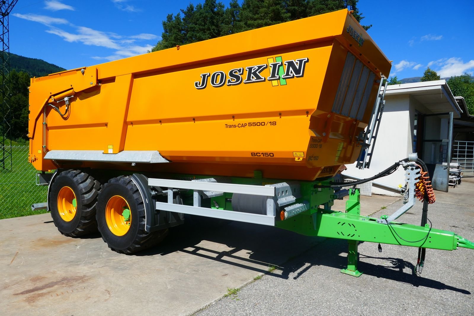 Muldenkipper typu Joskin Trans-Cap 5500/18, Gebrauchtmaschine v Villach (Obrázek 1)