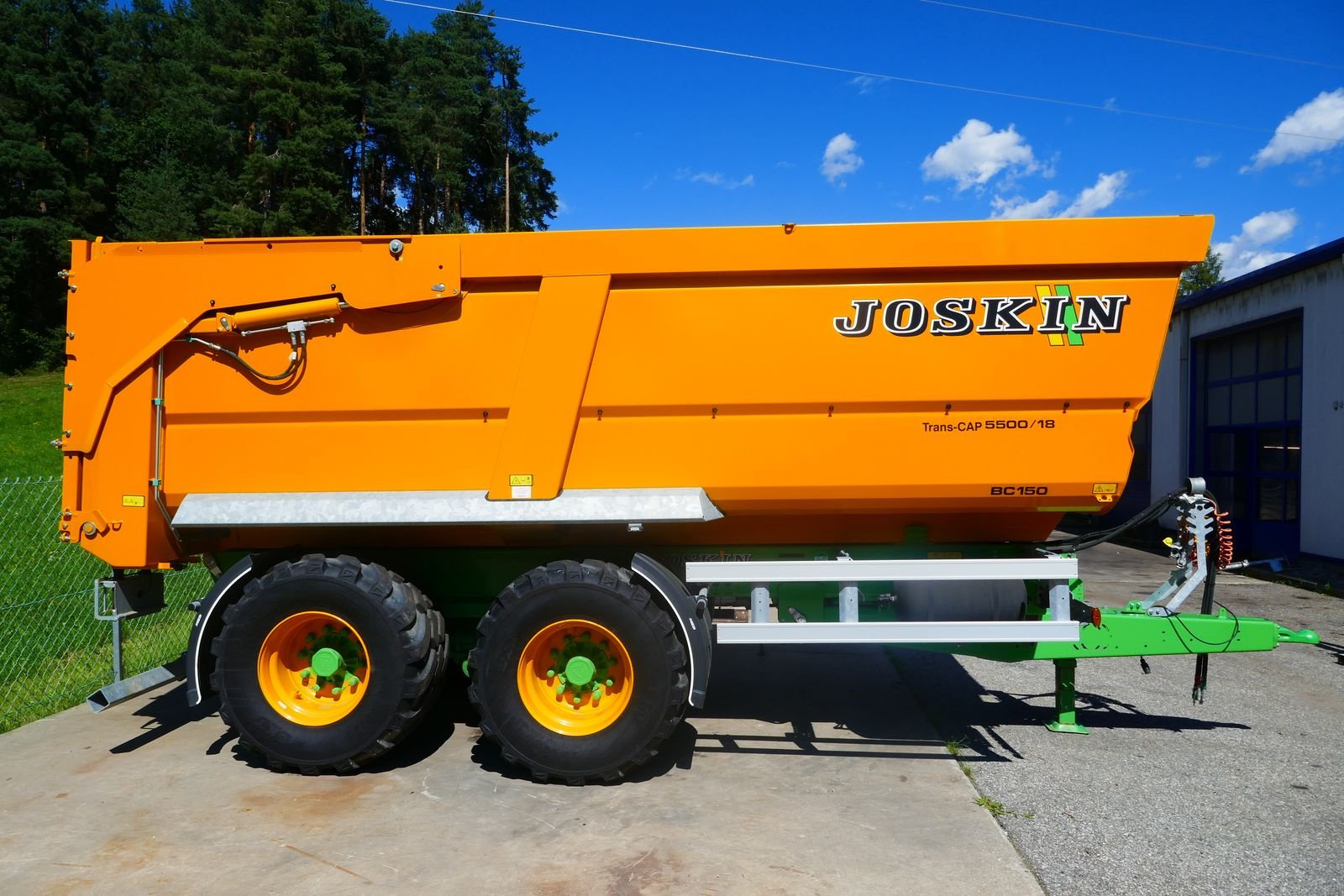 Muldenkipper typu Joskin Trans-Cap 5500/18, Gebrauchtmaschine v Villach (Obrázek 12)