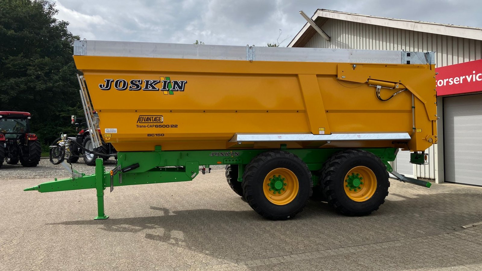Muldenkipper του τύπου Joskin Trans-Cap 6500/22 BC150 + 250 mm overbygning, Gebrauchtmaschine σε Spøttrup (Φωτογραφία 3)