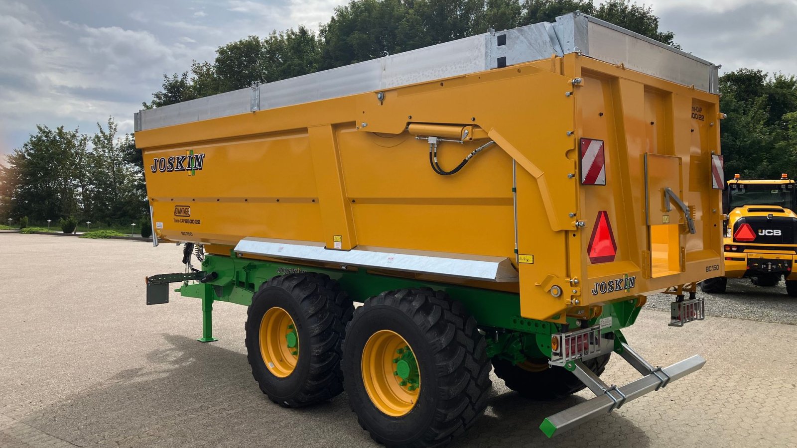 Muldenkipper του τύπου Joskin Trans-Cap 6500/22 BC150 + 250 mm overbygning, Gebrauchtmaschine σε Spøttrup (Φωτογραφία 4)