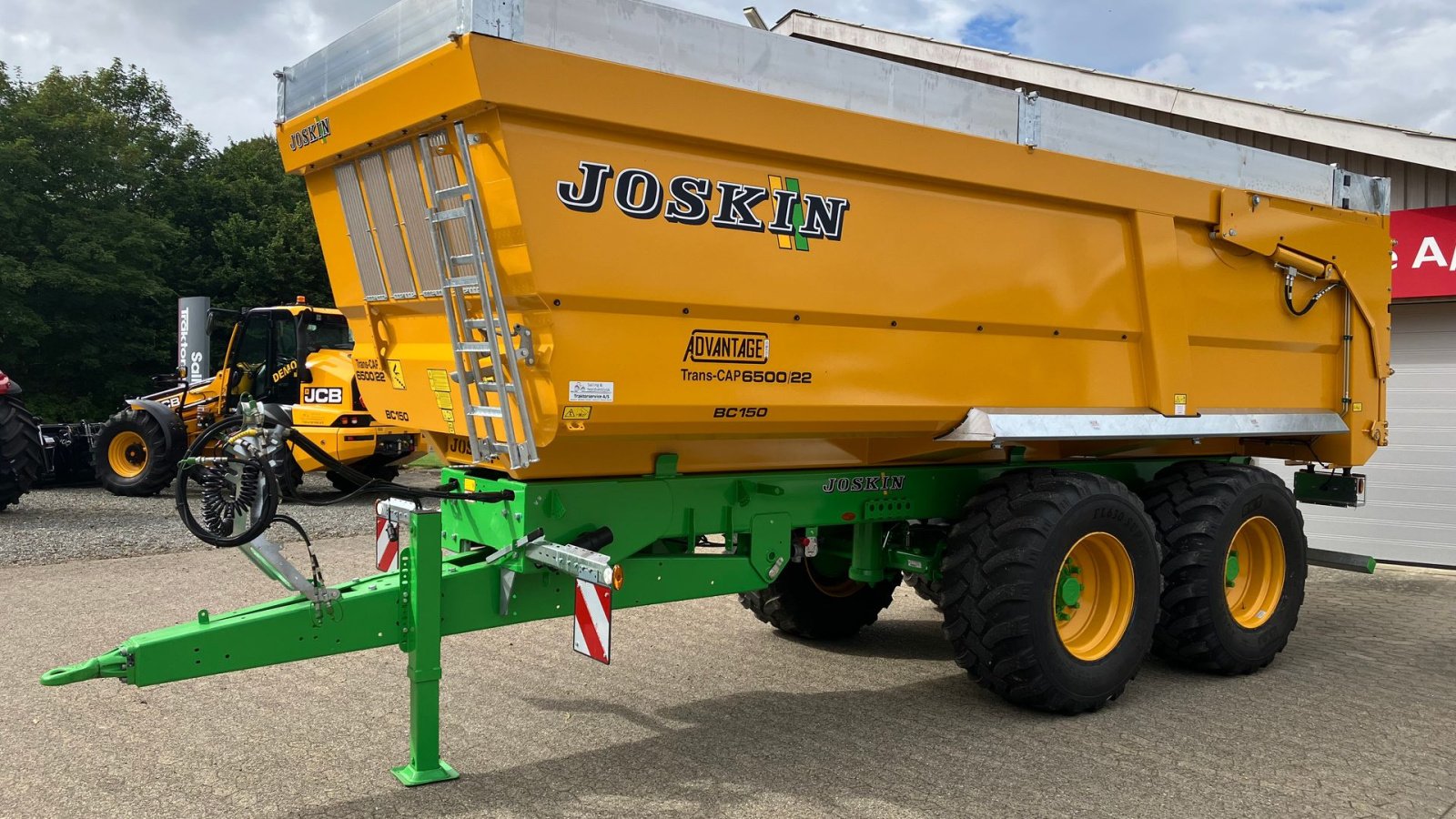 Muldenkipper του τύπου Joskin Trans-Cap 6500/22 BC150 + 250 mm overbygning, Gebrauchtmaschine σε Spøttrup (Φωτογραφία 2)