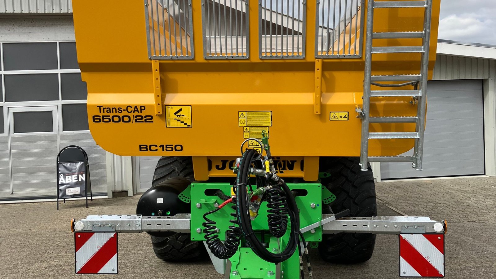 Muldenkipper του τύπου Joskin Trans-Cap 6500/22 BC150 + 250 mm overbygning, Gebrauchtmaschine σε Spøttrup (Φωτογραφία 9)