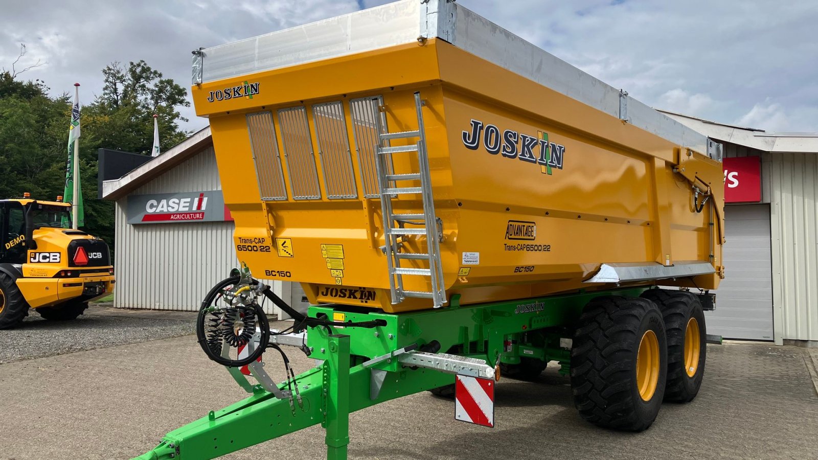 Muldenkipper του τύπου Joskin Trans-Cap 6500/22 BC150 + 250 mm overbygning, Gebrauchtmaschine σε Spøttrup (Φωτογραφία 1)