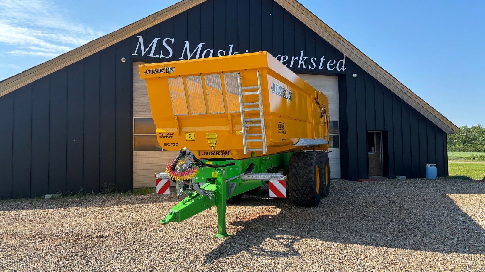 Muldenkipper типа Joskin Trans-Cap 6500/22 BC150 Trans-Cap 6500, Gebrauchtmaschine в Hejnsvig (Фотография 2)
