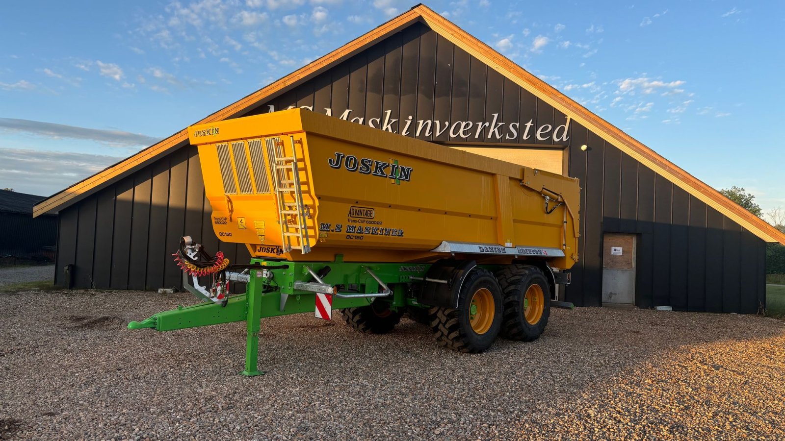 Muldenkipper tipa Joskin Trans-Cap 6500/22 BC150 Trans-Cap 6500, Gebrauchtmaschine u Hejnsvig (Slika 1)