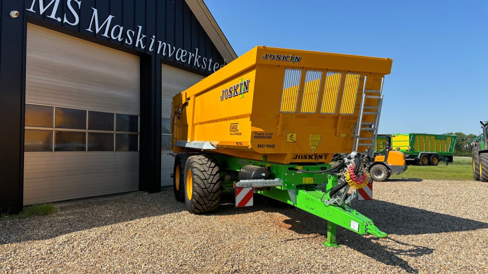 Muldenkipper tip Joskin Trans-Cap 6500/22 BC150 Trans-Cap 6500, Gebrauchtmaschine in Hejnsvig (Poză 3)