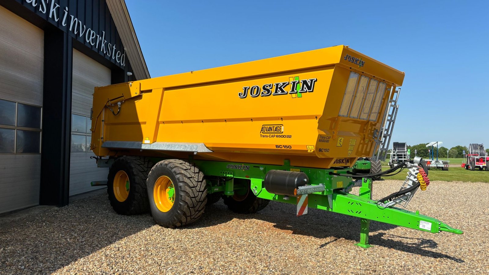 Muldenkipper tip Joskin Trans-Cap 6500/22 BC150 Trans-Cap 6500, Gebrauchtmaschine in Hejnsvig (Poză 4)