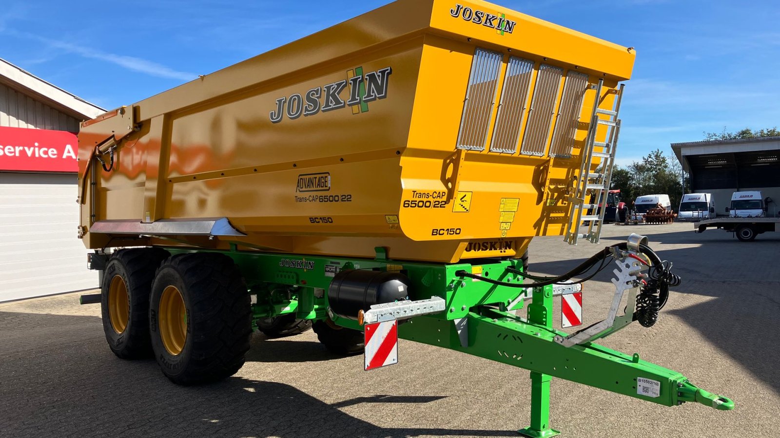 Muldenkipper tipa Joskin Trans-Cap 6500/22 BC150, Gebrauchtmaschine u Spøttrup (Slika 10)