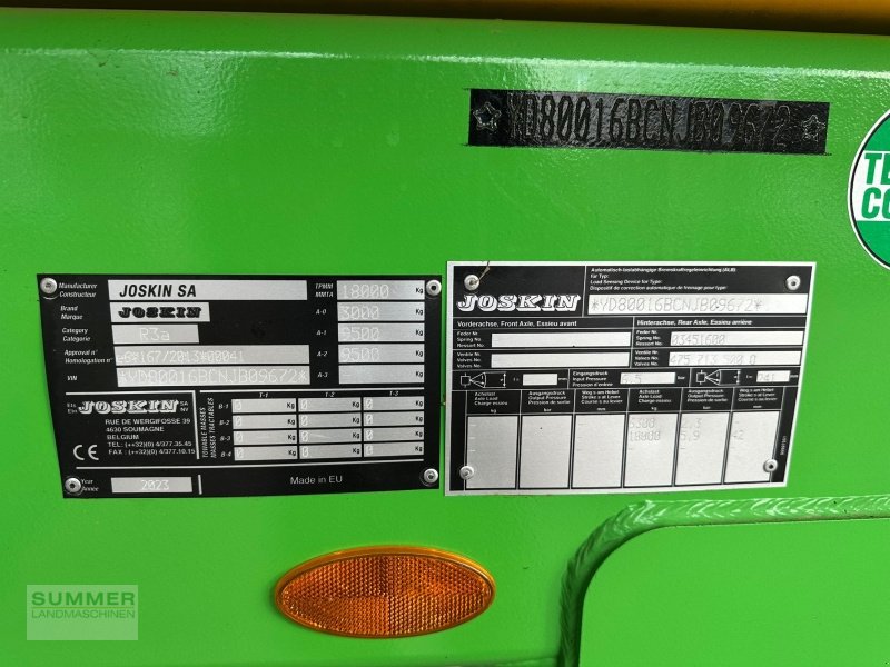 Muldenkipper типа Joskin Trans-Cap 6500/22, Neumaschine в Pforzheim (Фотография 8)