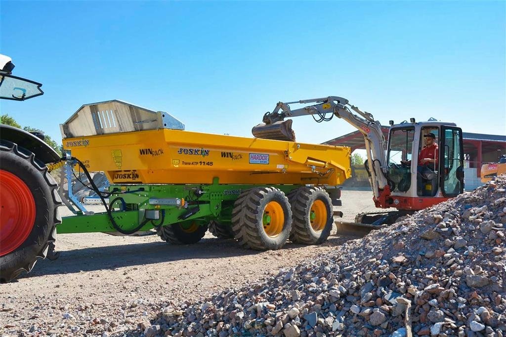 Muldenkipper tip Joskin Trans-KTP 11/45 HARDOX vogn med masser af original udstyr monteret på., Gebrauchtmaschine in Lintrup (Poză 1)