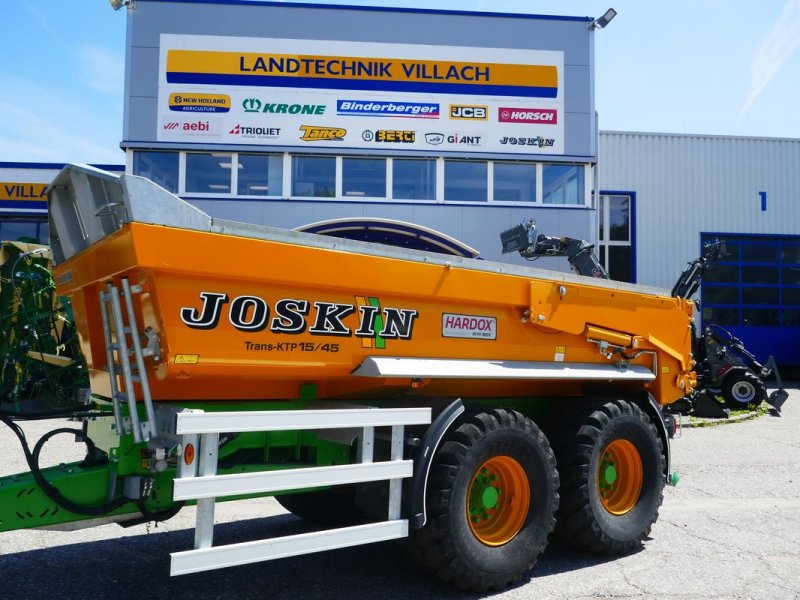 Joskin Trans-KTP 15/45, Gebrauchtmaschine, Rok výroby: 2023 (Obrázek 1) Muldenkipper typu Joskin Trans-KTP 15/45, Gebrauchtmaschine v Villach (Obrázek 1)