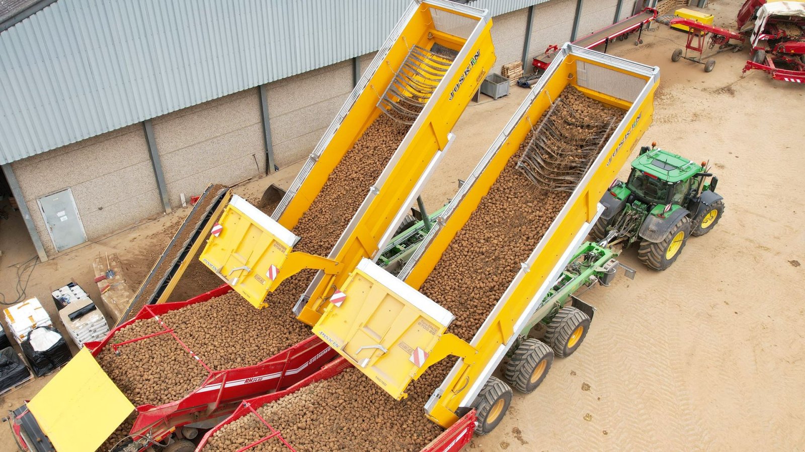 Muldenkipper of the type Joskin Trans-Space 7500/25bc150, Gebrauchtmaschine in Hejnsvig (Picture 3)