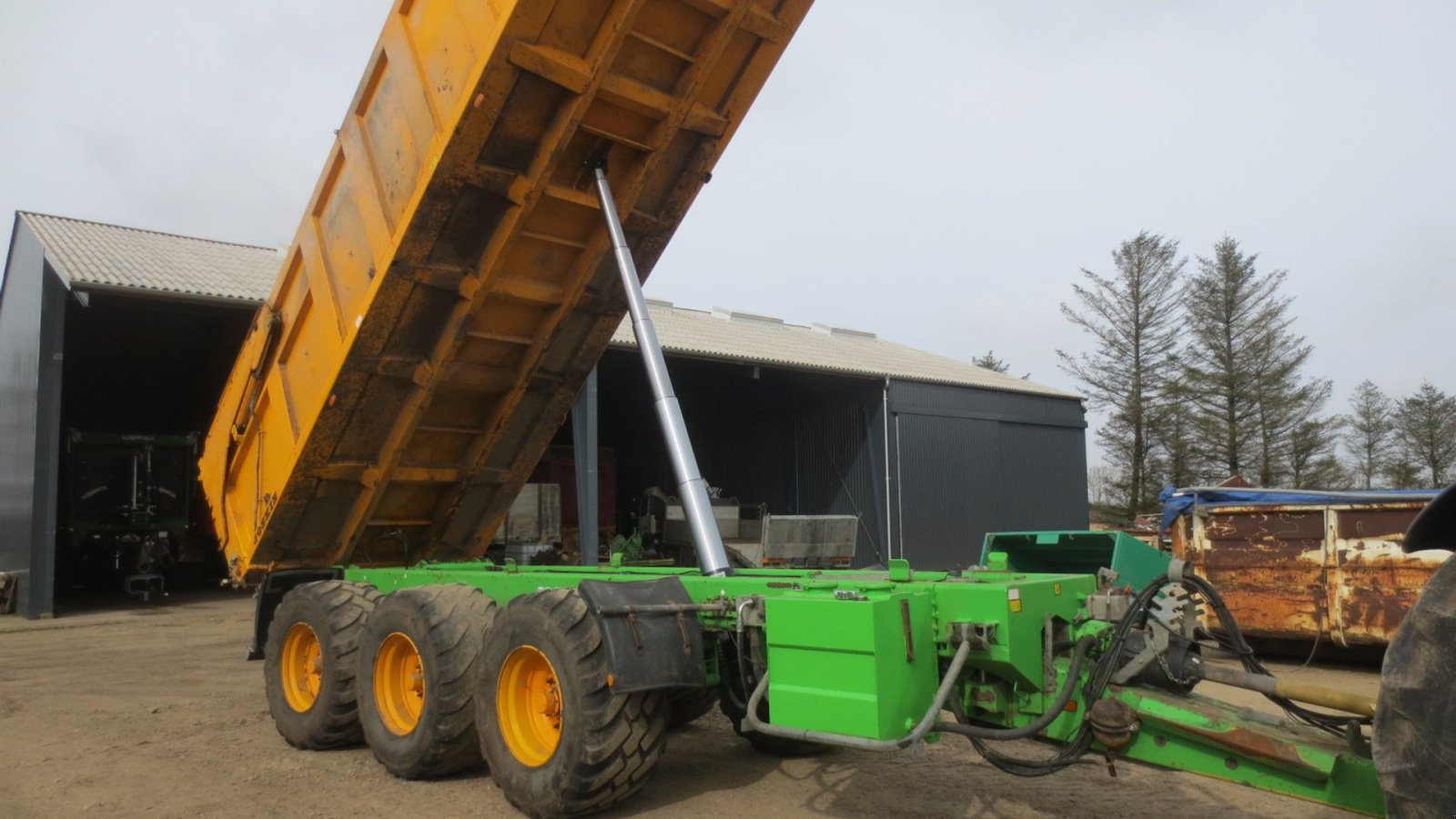 Muldenkipper от тип Joskin Trans-Space, Gebrauchtmaschine в Nørre Nebel (Снимка 3)