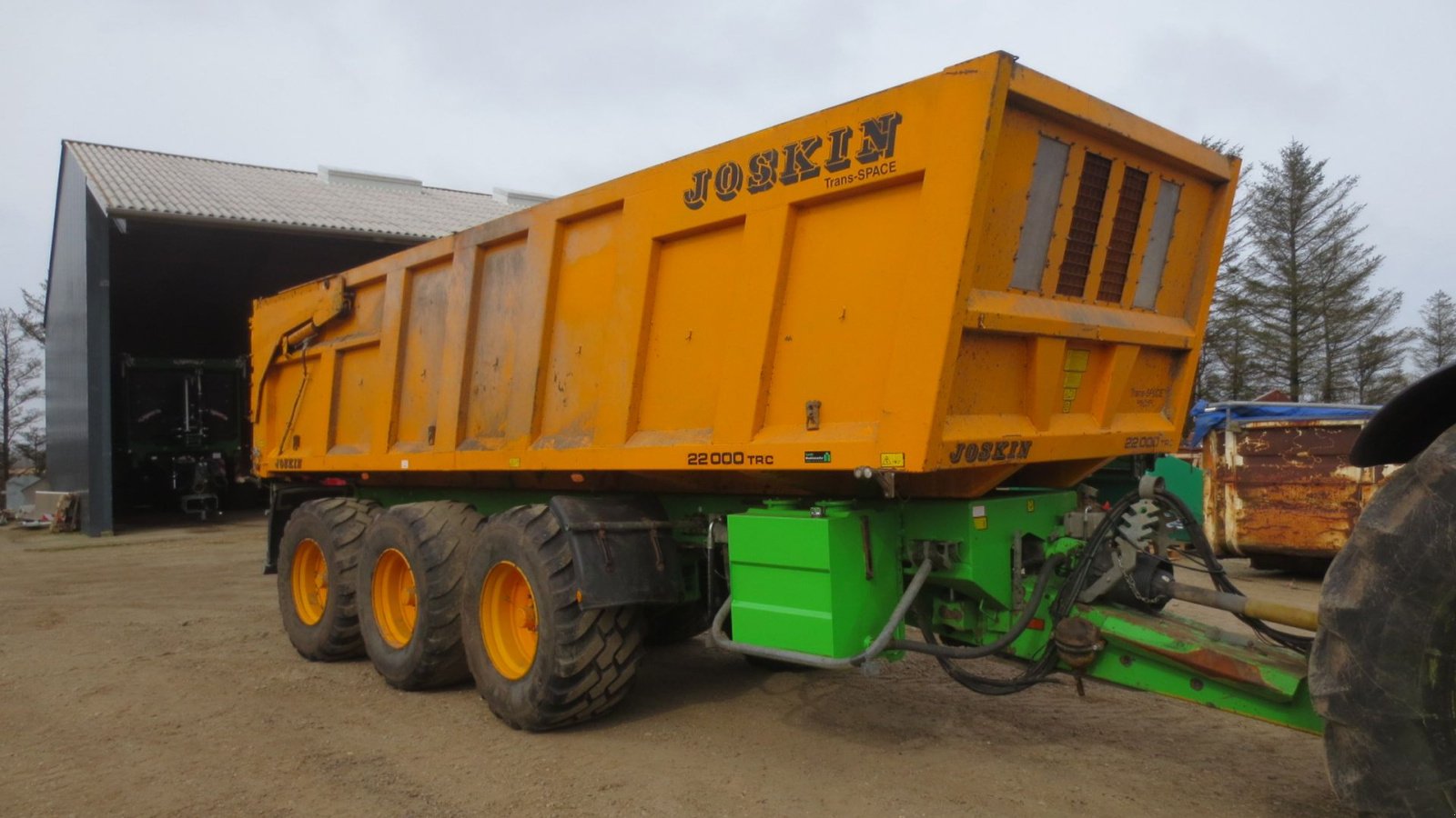 Muldenkipper от тип Joskin Trans-Space, Gebrauchtmaschine в Nørre Nebel (Снимка 1)