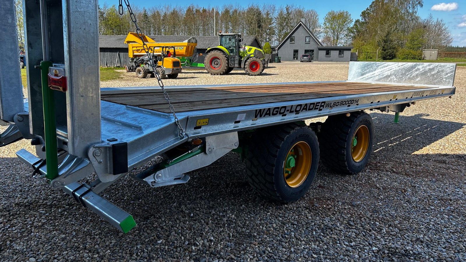 Muldenkipper типа Joskin Wago loader 8000, Gebrauchtmaschine в Hejnsvig (Фотография 5)