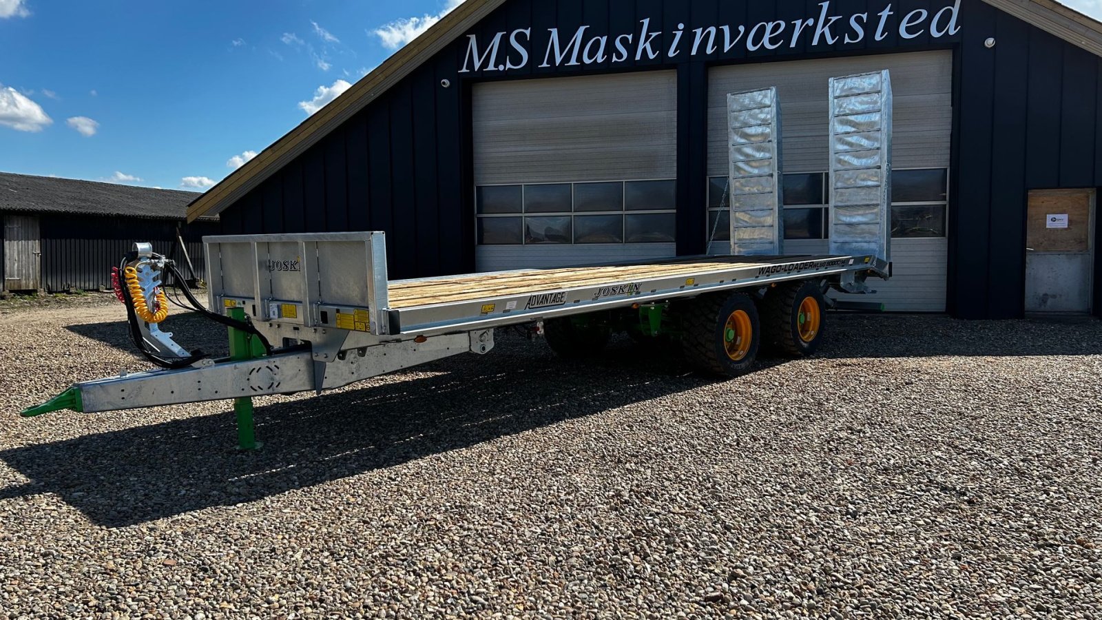 Muldenkipper des Typs Joskin Wago loader 8000, Gebrauchtmaschine in Hejnsvig (Bild 1)