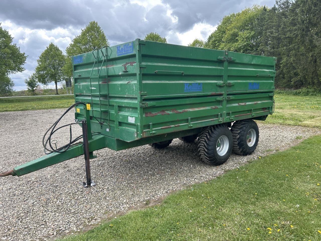 Muldenkipper del tipo Kellfri 9T BOGGI, Gebrauchtmaschine en Jelling (Imagen 2)