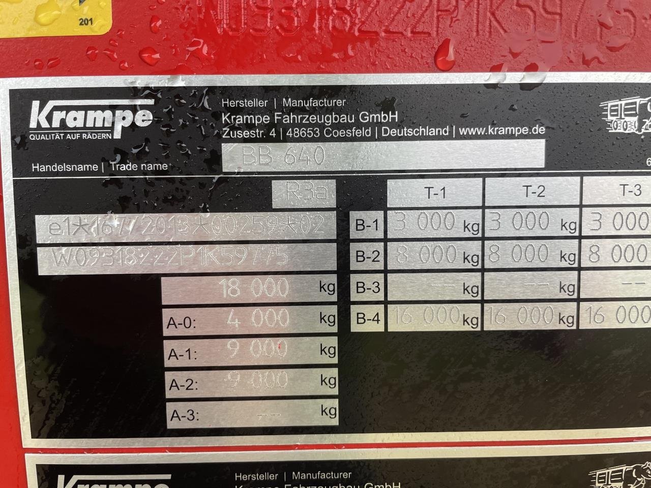 Muldenkipper des Typs Krampe BB 640, Gebrauchtmaschine in Grindsted (Bild 8)