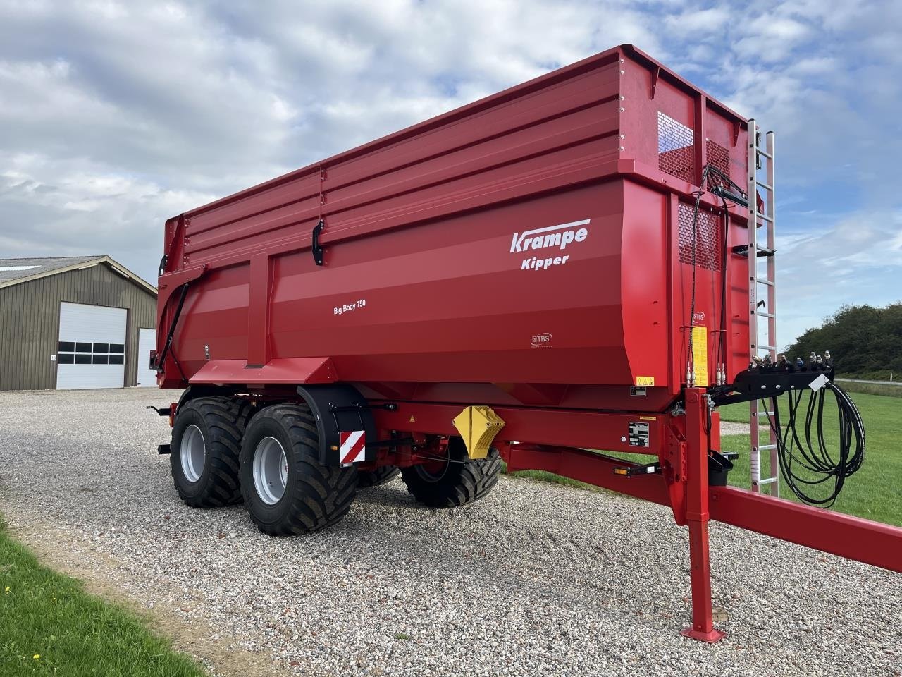 Muldenkipper типа Krampe BB 750, Gebrauchtmaschine в Grindsted (Фотография 3)