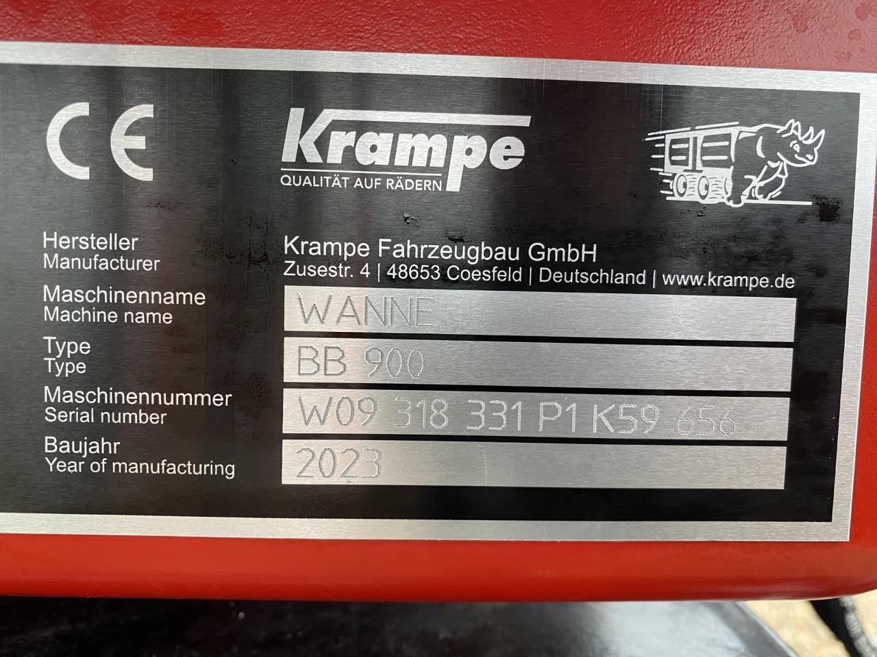 Muldenkipper типа Krampe BB 900, Gebrauchtmaschine в Randers SV (Фотография 11)