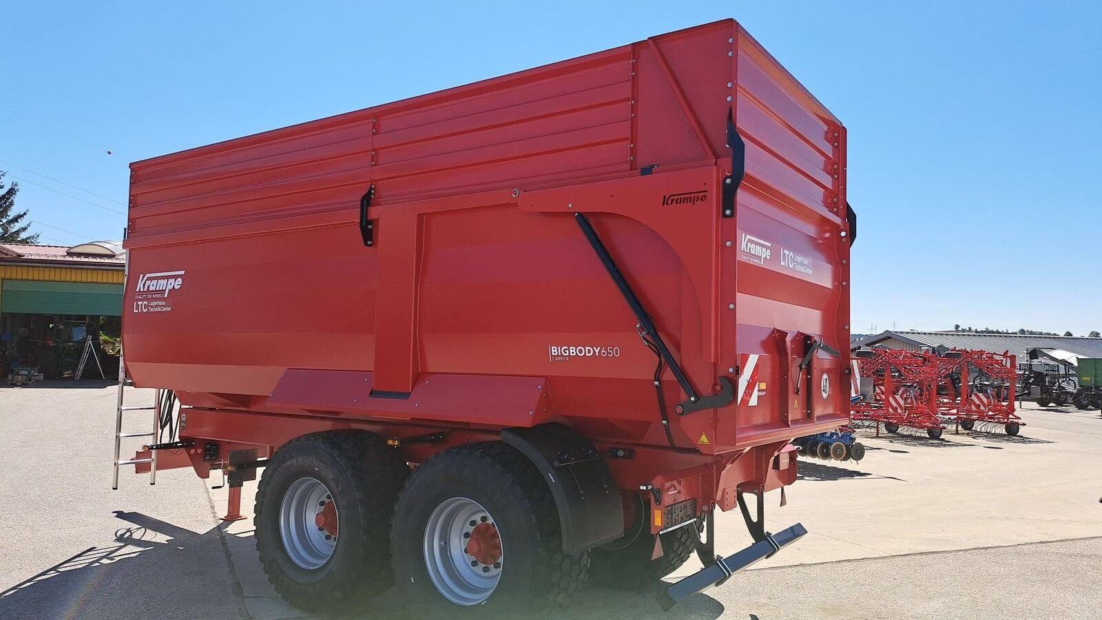 Muldenkipper a típus Krampe Big Body 650 Carrier 3/3 Finanzierung, Neumaschine ekkor: Zwettl (Kép 4)