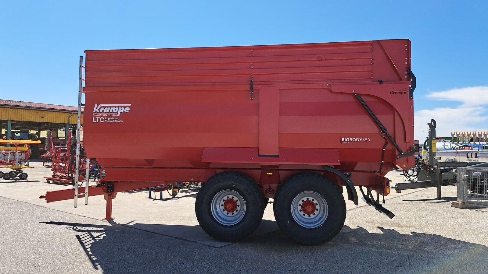 Muldenkipper a típus Krampe Big Body 650 Carrier 3/3 Finanzierung, Neumaschine ekkor: Zwettl (Kép 9)
