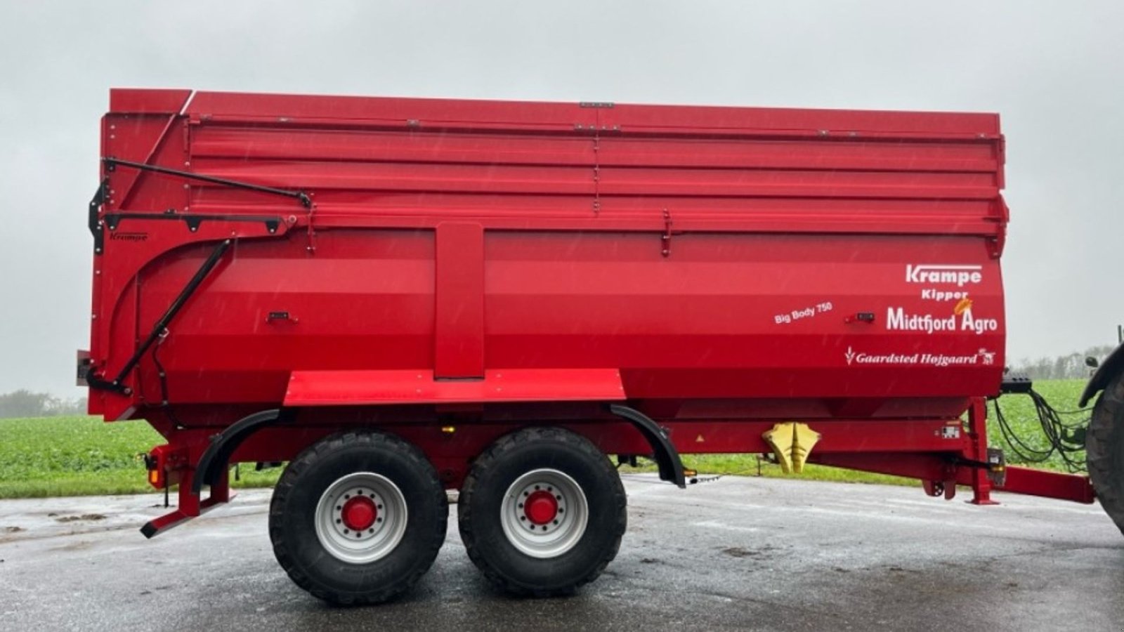 Muldenkipper типа Krampe Big Body 750  Fransk bagsmæk, Gebrauchtmaschine в Løgstør (Фотография 1)