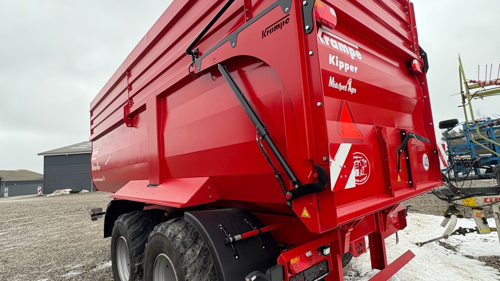 Muldenkipper of the type Krampe Big Body 750  Hydraulisk Klapbar side, Gebrauchtmaschine in Løgstør (Picture 15)