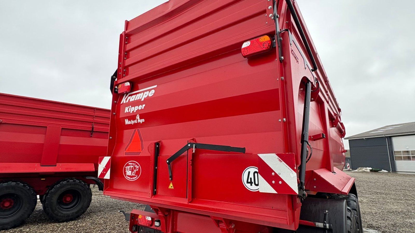 Muldenkipper of the type Krampe Big Body 750  Hydraulisk Klapbar side, Gebrauchtmaschine in Løgstør (Picture 16)